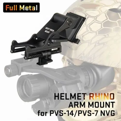 Металлический CNC шлем Крепление NVG крепление для PVS 7 / 14 очки ночного