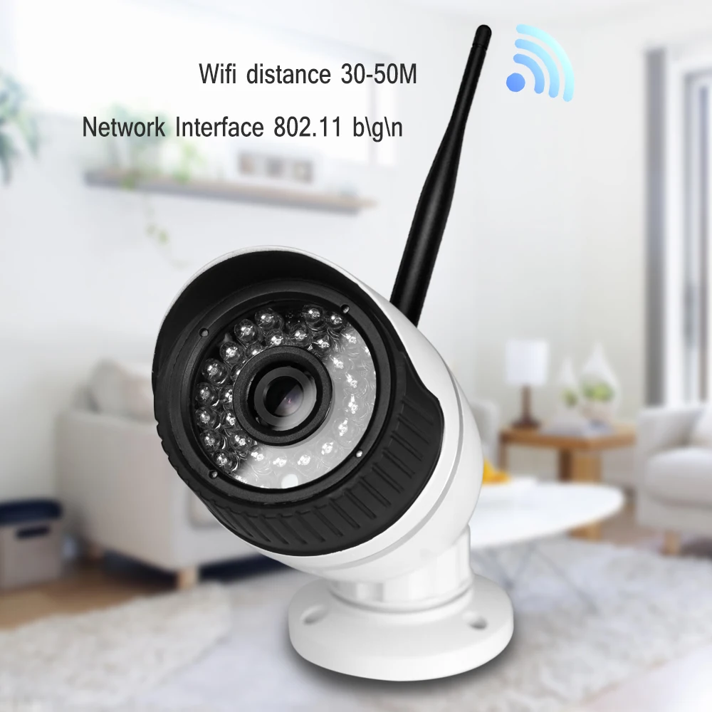 

BFMore SONY IMX323 Wireless TF Card Slot Audio IP Camera 1080P Security cameras Wifi Safety IR Night Vision