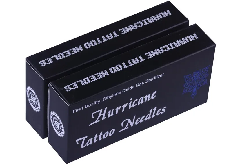 Одноразовые Иглы для татуировки, смешанные 100 шт 1005RL круглый вкладыш, Готовые стерилизованные иглы для татуировки, поставка
