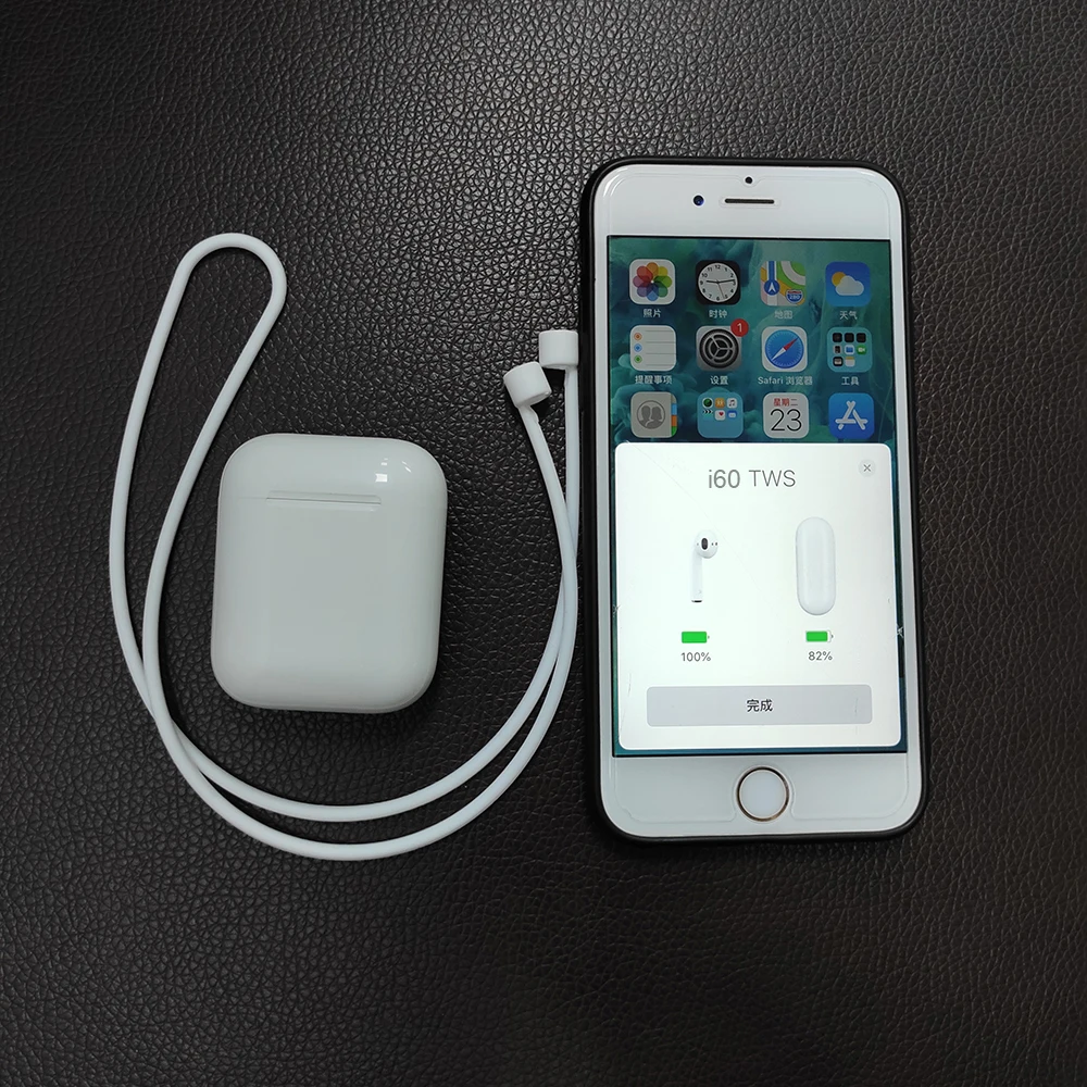 

i60TWS Pop up 1:1 Wireless Charging Bluetooth 5.0 Earphone 6D Sound Bass Earphones Earbuds i60 TWS PK i20 i10 i12 Not W1 chip