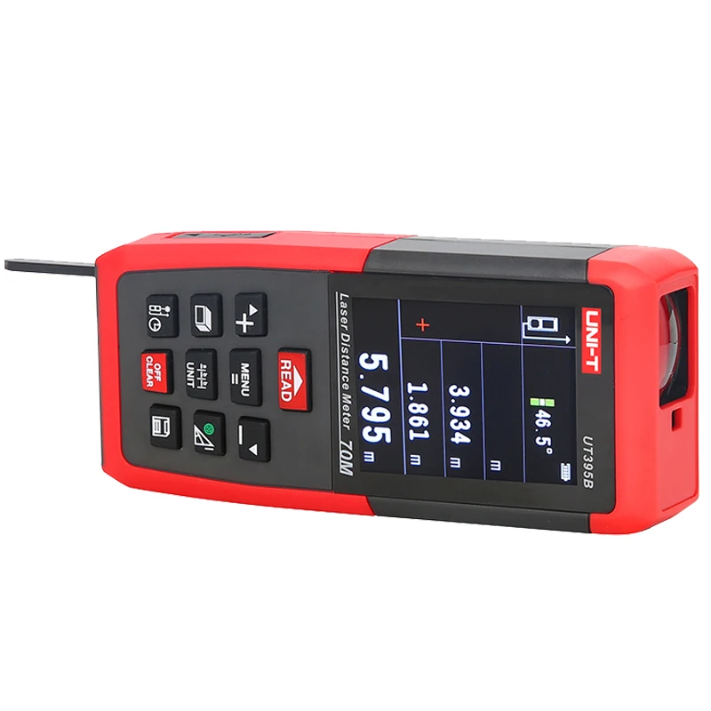 Цветовой лазерный дальномер UNI T UT395A/UT395B/UT395C 50 м/70 м/100 м Инфракрасный