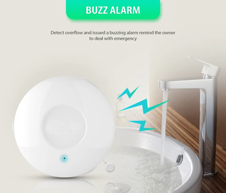 YobangSecurity Z-Wave APP Control Flood Water Leak Alarm Sensor Water Leakage Sensor Detector Alarm For Home Automation System