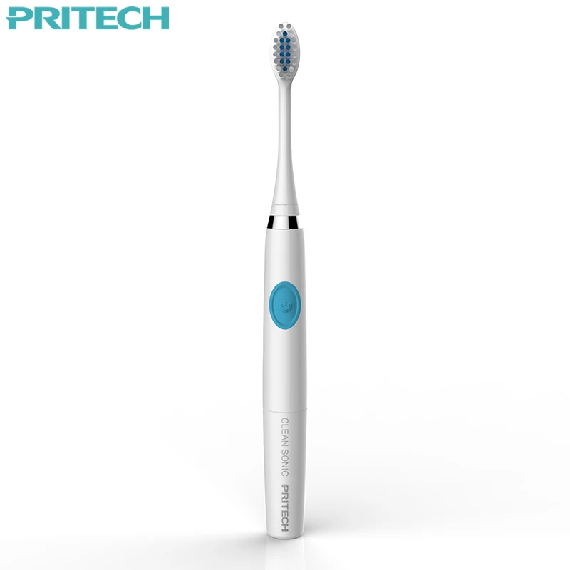 

Pritech Sonic Electric Toothbrush Acoustic Wave Clean Teeth Toothbrush 1*AAA Battery Adult Oral Care Tool Waterproof