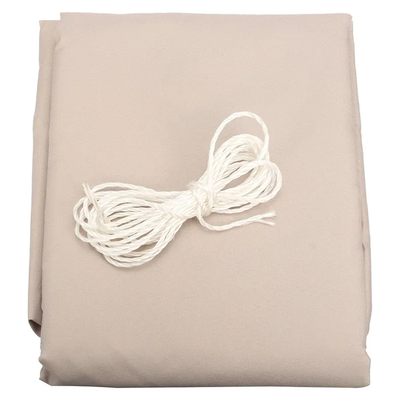 PE البولي ايثيلين مثلث 300 سنتيمتر x 300 سنتيمتر x 300 سنتيمتر للماء الشراع الظل التخييم السفر المظلة الشمس المأوى