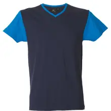 Футболка хлопковая синяя/Королевская