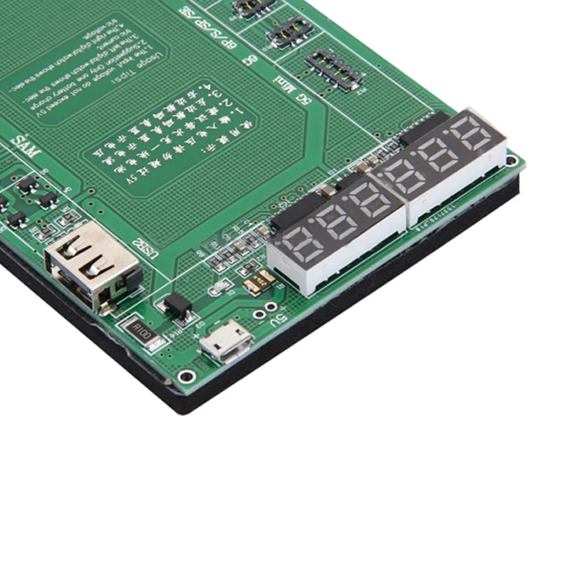 Kiaisi K 9208 6 в 1 профессиональная зарядная плата с кабелем Micro USB для iPhone Samsung Huawei Xiaomi