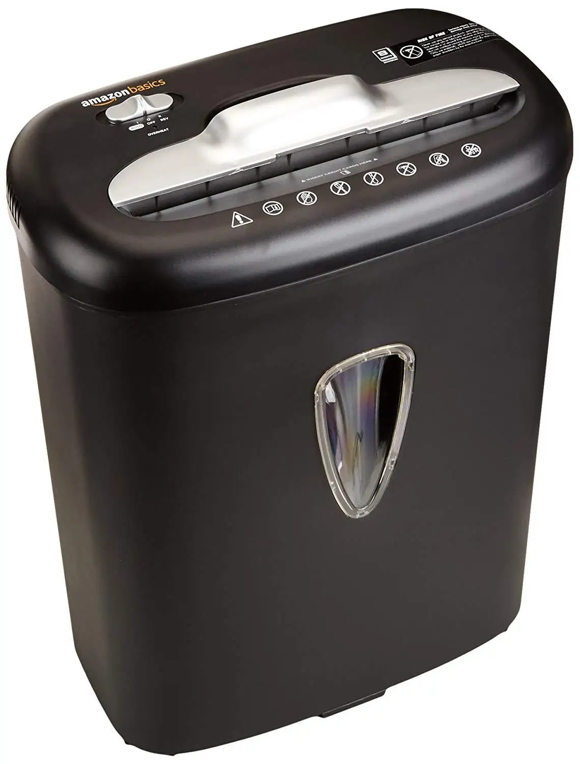 

8-Sheet Cross-Cut Paper and Credit Card Home Office Shredder