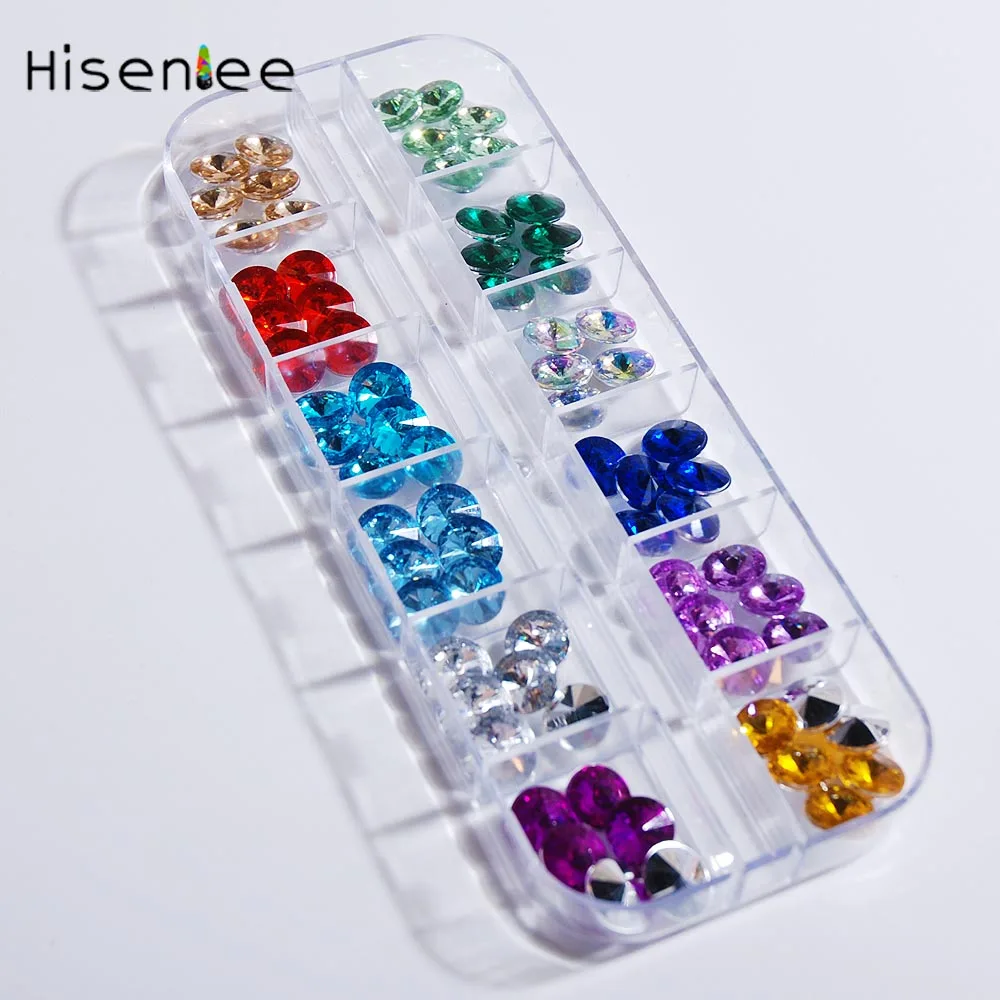 

Nail Storm Product Fully Shiny Satellite Shape Diamond DIY Personality Glossy 3D Nail Art Deco / Car Interior / Produc Decorati