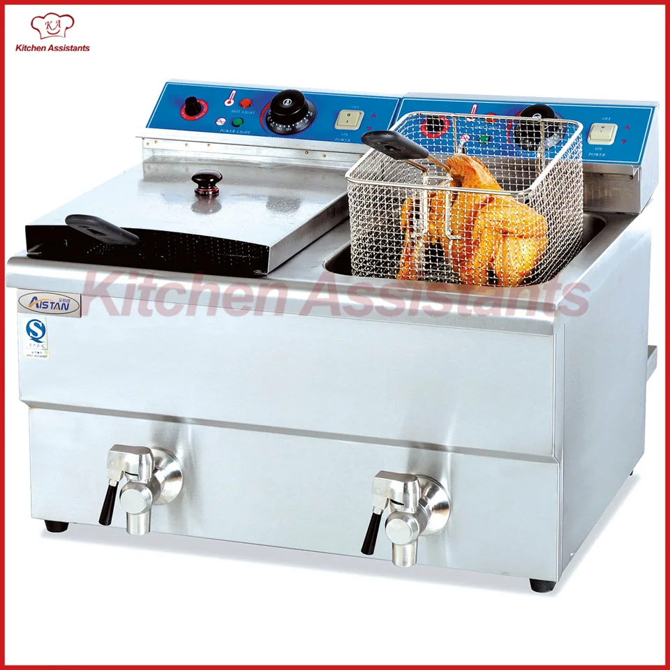 

DF12L-2 counter top electric deep fryer potato fryer