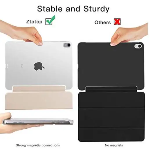 IpadCase для iPad Pro 11 &quot2018 тонкий легкий трехслойный смарт чехол с функцией