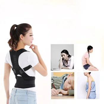 

Back Orthopedic Corset for Women Back Bandage Magnetic Therapy Posture Corrector Adjustable Shoulder Support Back Straightener