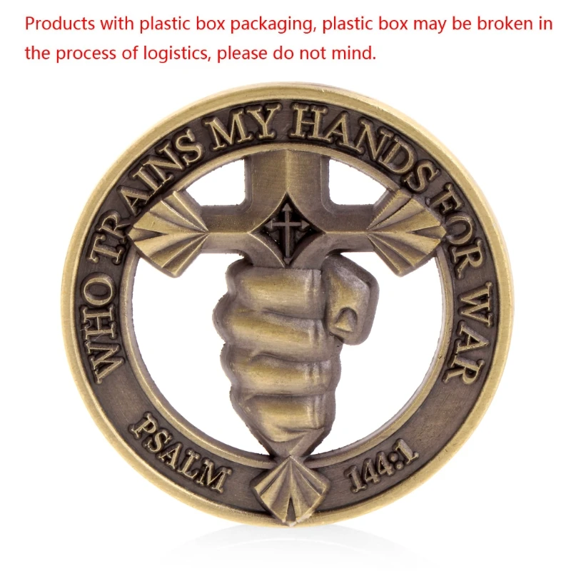 

Sword Of The Spirit Commemorative Challenge Coin Collection Souvenir Token Gift