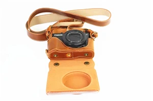Роскошный PU кожаный чехол для видеокамеры сумка для Canon powershot G7XII G7X II G7X Mark2 с ремешком открытый аккумулятор 3 цвета