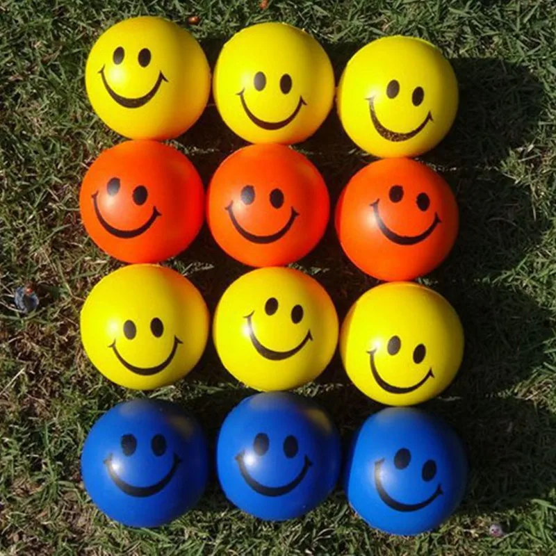 soft smiley ball