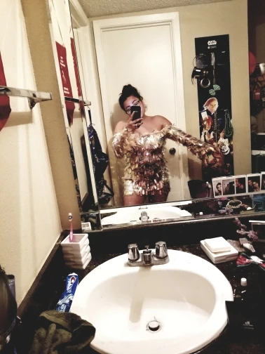 'Start The Show' Festival Sequin Dress photo review