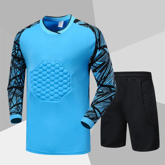 Men Soccer Goalkeeper Jerseys Football Sets Goal Keeper Uniforms Suit Training Pants Doorkeepers
