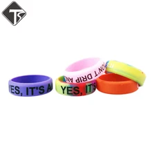 Новейшее нескользящее Силиконовое кольцо для электронной сигареты Силиконовое вейп-кольцо для механических модов электронной сигареты силиконовые кольца