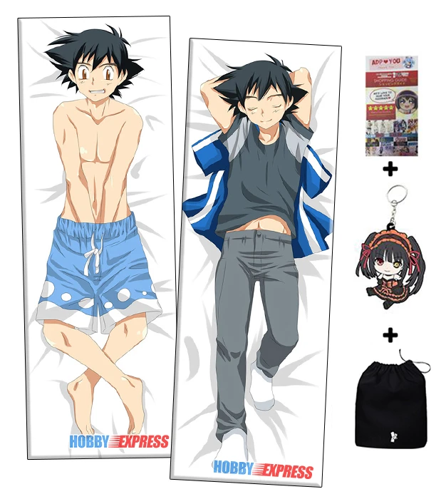 Hobby Express Ash Ketchum Pokemon Anime Dakimakura Japanese Hugging Body Pillow Cover Adp Pillow Case Aliexpress