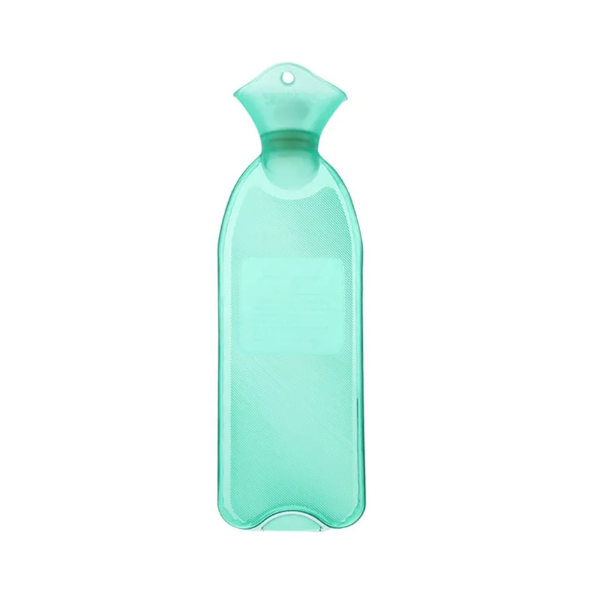 Hont 1L длинный мешок горячей воды/ПВХ Бутылка горячей воды для теплых рук с фланелевой крышкой