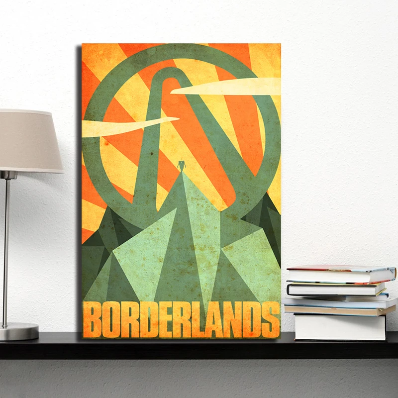 

Video Games Borderlands Game Canvas Prints Picture Modular Paintings for Living Room Poster on The Wall Home Decor