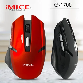 

iMICE Wireless Gaming Mouse 6 Button Optical Professional Mouse 2000dpi Game Machine Computer Mouse for PC Notebook PC G-1700