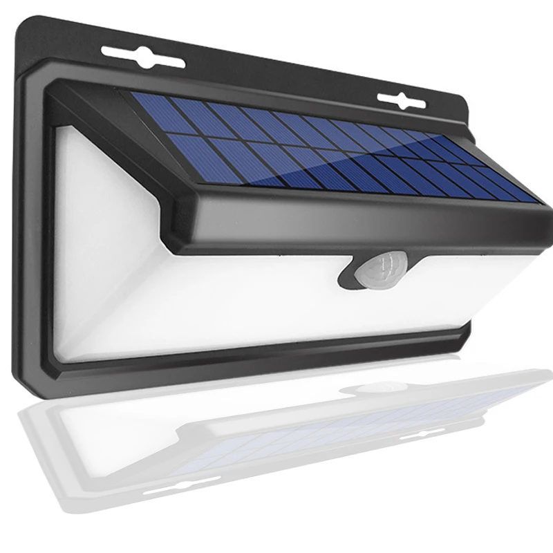 

New Scenery 100led waterproof outdoor light solar outdoor wall light solar outdoor lamp LED solar spotlight with outdoor sensor