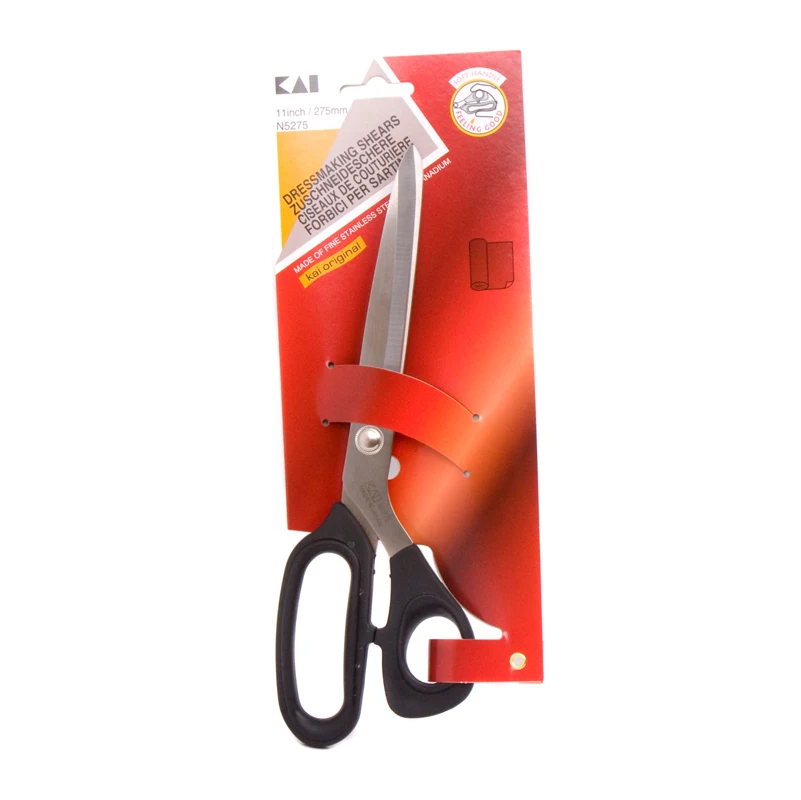 

275mm, Tailors Sewing scissors "KAI" N5275, Professional Sewing Dressmaker Scissors For Needlework Fabric Cutting
