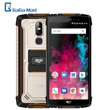 ZOJI Z11 頑丈な携帯電話 10000 ノート pc バッテリー 5.99 'IP68 防水 4 ギガバイト 64 ギガバイト 18:9 アンドロイド 8.1 MTK6750T オクタコア 16MP 顔 Id 電話(China)