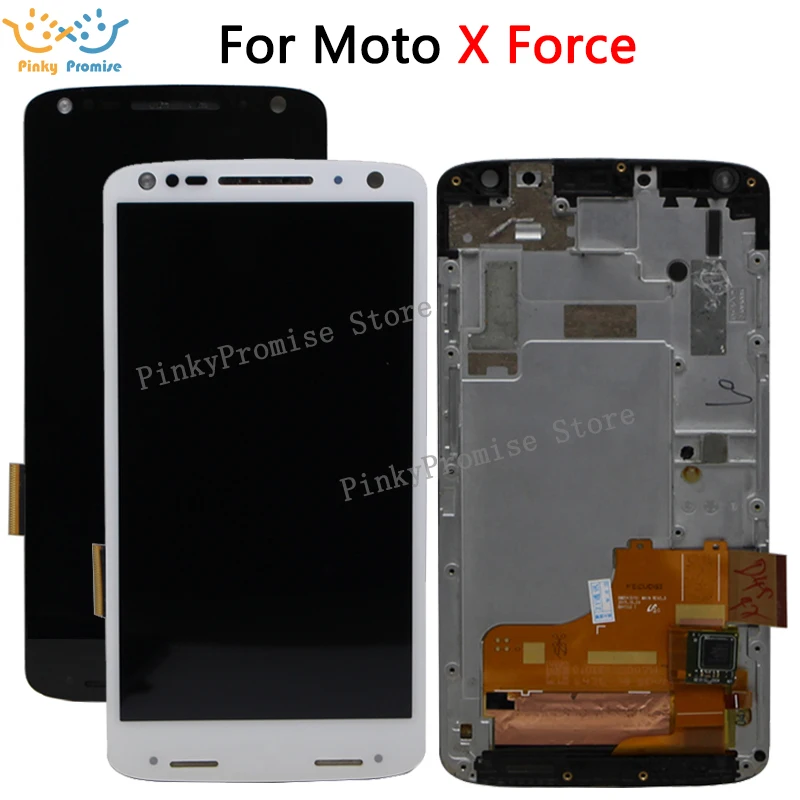 

5.4'' For Motorola for moto x force XT1580 LCD Screen Display Touch digitizer Assembly with frame Free Shipping