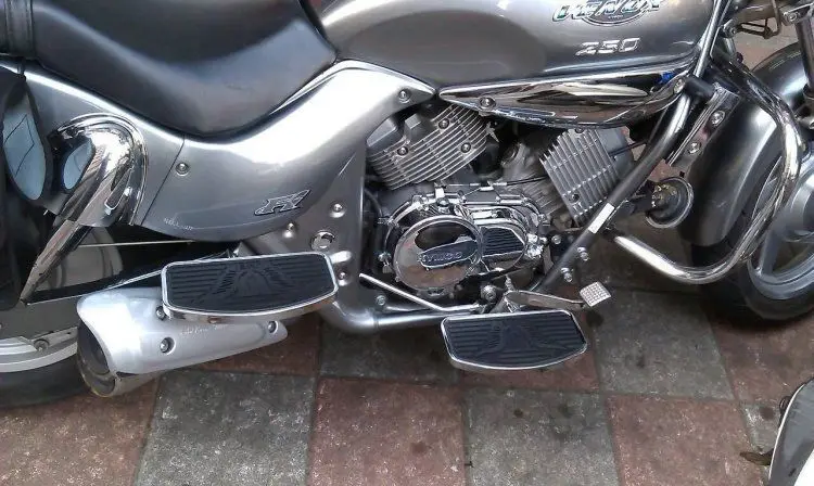 Передние половицы Райдер подножки подножка для Honda VTX1300 VTX1800 Suzuki Intruder volusion 400 800 VL400 VL800 бульвар C50