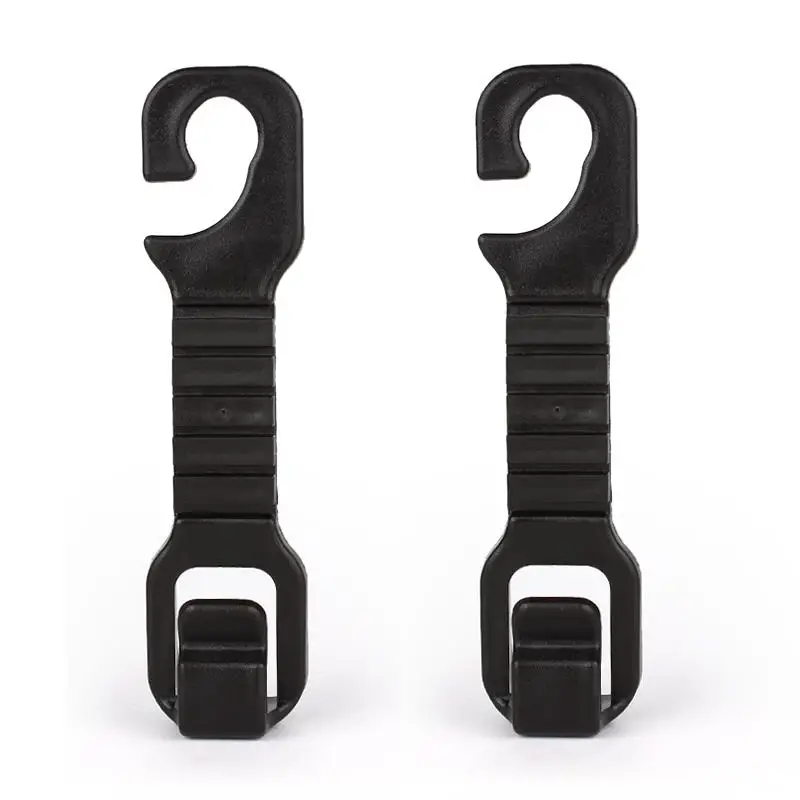 

20kg load-bearing 1/2/4/6pcs Car Rear/Back Seat Hooks for Hanging Auto Products Universal Car Hanger Bag Organizer holder