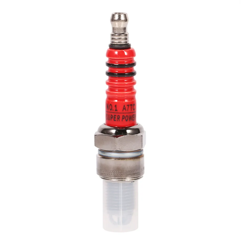 

High Performance 3 Electrode Spark Plug for Scooter ATV Quads GY6 50cc 150cc for Motorcycle Ignition iridium spark plugs