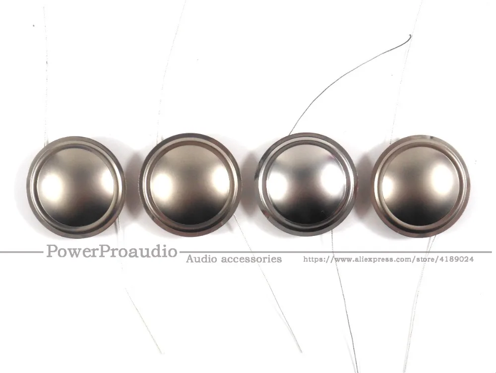 4pcs Titanium diaphragm For KEF Q50 19.43 mm 19.5mm 19.4mm 50 FX