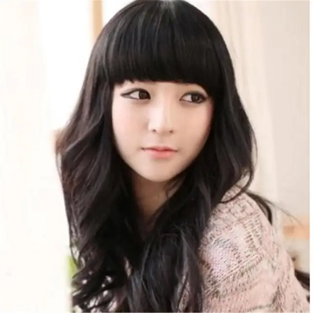 Buy DIFEI Fake bangs, neat bangs, high temperature