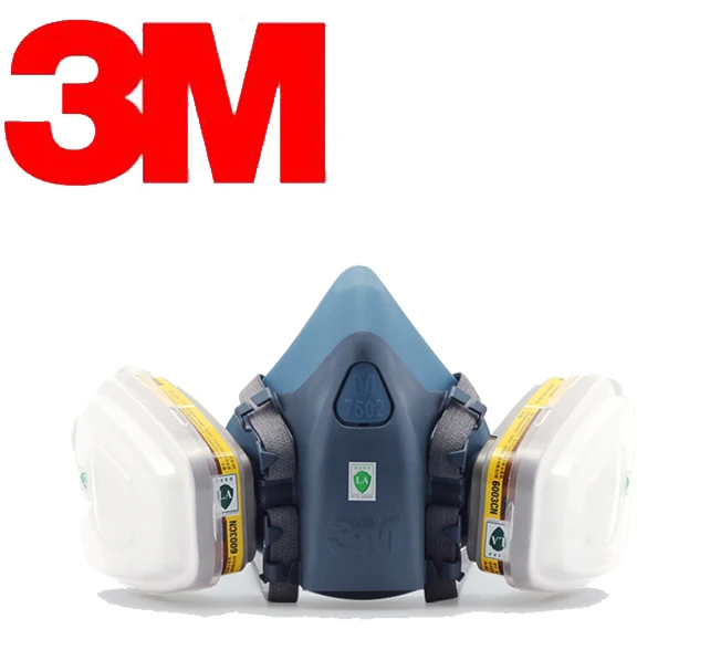 

3M 7502+6003 KN95 Filter Mask 7 in 1 (Organic and Acidic gas/chlorine /SO2)