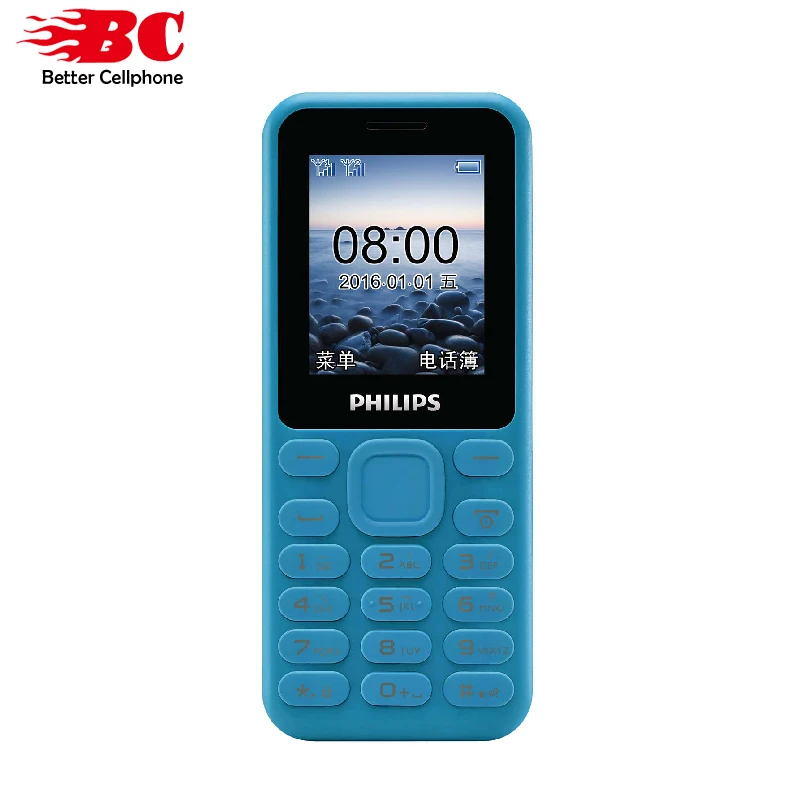 Оригинал Philips E105 MTK 1 77 дюйма 32 Мб ОЗУ ПЗУ 800 мАч Батарея Одна камера Две sim | Смартфоны -32931313257