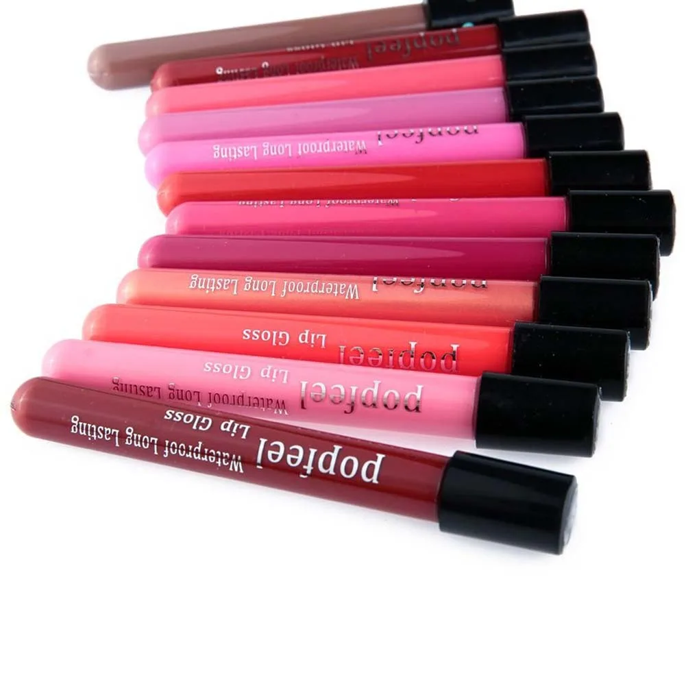 

Hot sale Makeup liquid Matte Lipstick Lips Makeup Cosmetics Waterproof Pintalabios Batom Mate Lip Gloss Rouge a Levre Labial