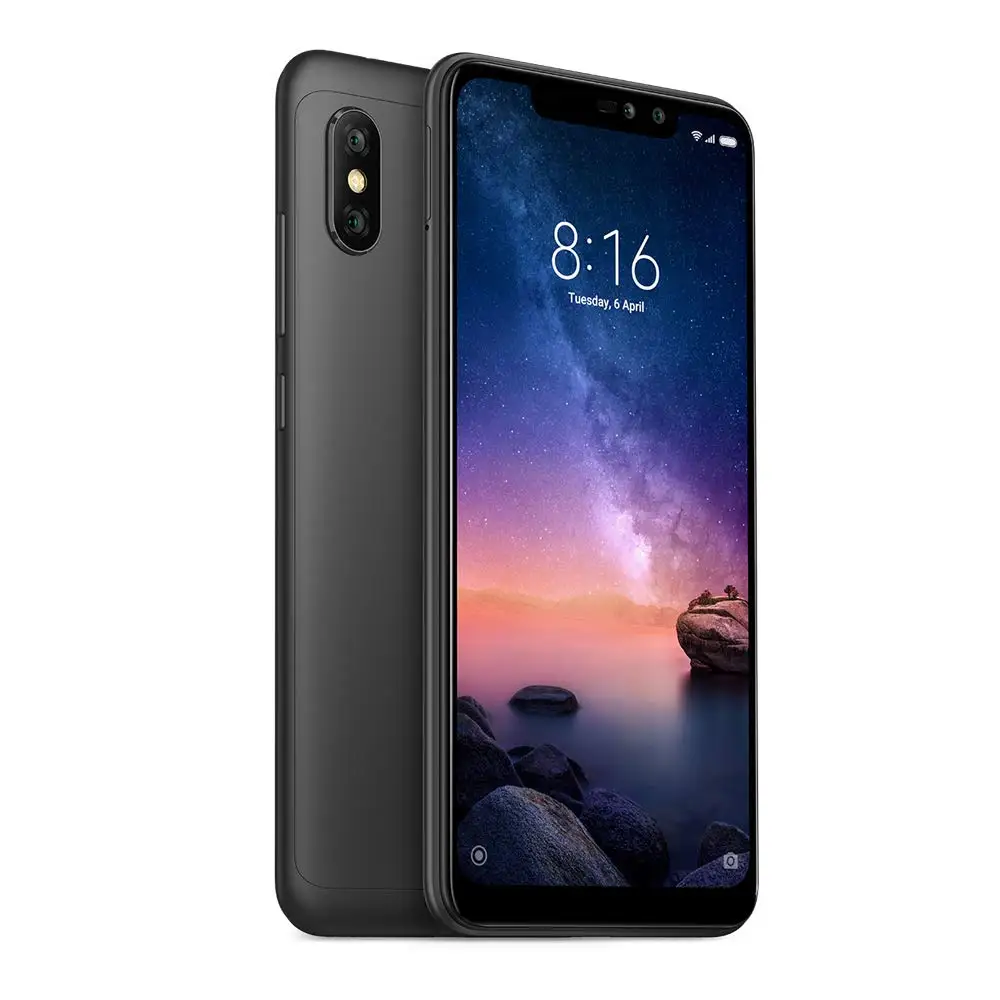  [Official Spanish Version Warranty] Xiaomi Note Redmi 6 Pro Smartphones 6.26 ”Screen notched 3 hard