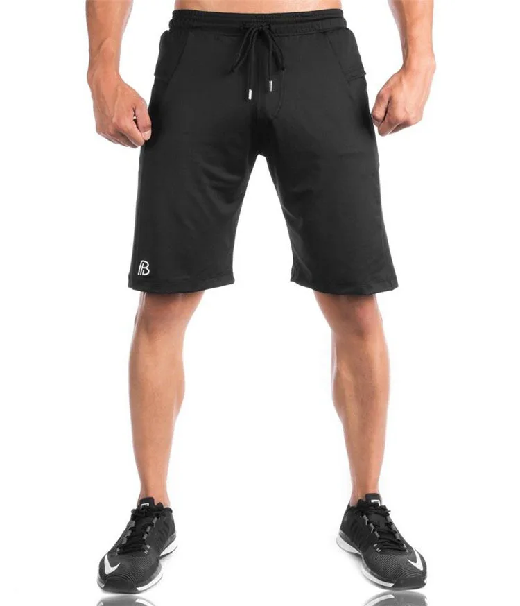 Мужские шорты для бега черный или серый хлопковый материал баскетбольные облегающие трикотажные изделия быстросохнущая Спортивная одежда для йоги эластичный спортивный для спортивного зала одежда