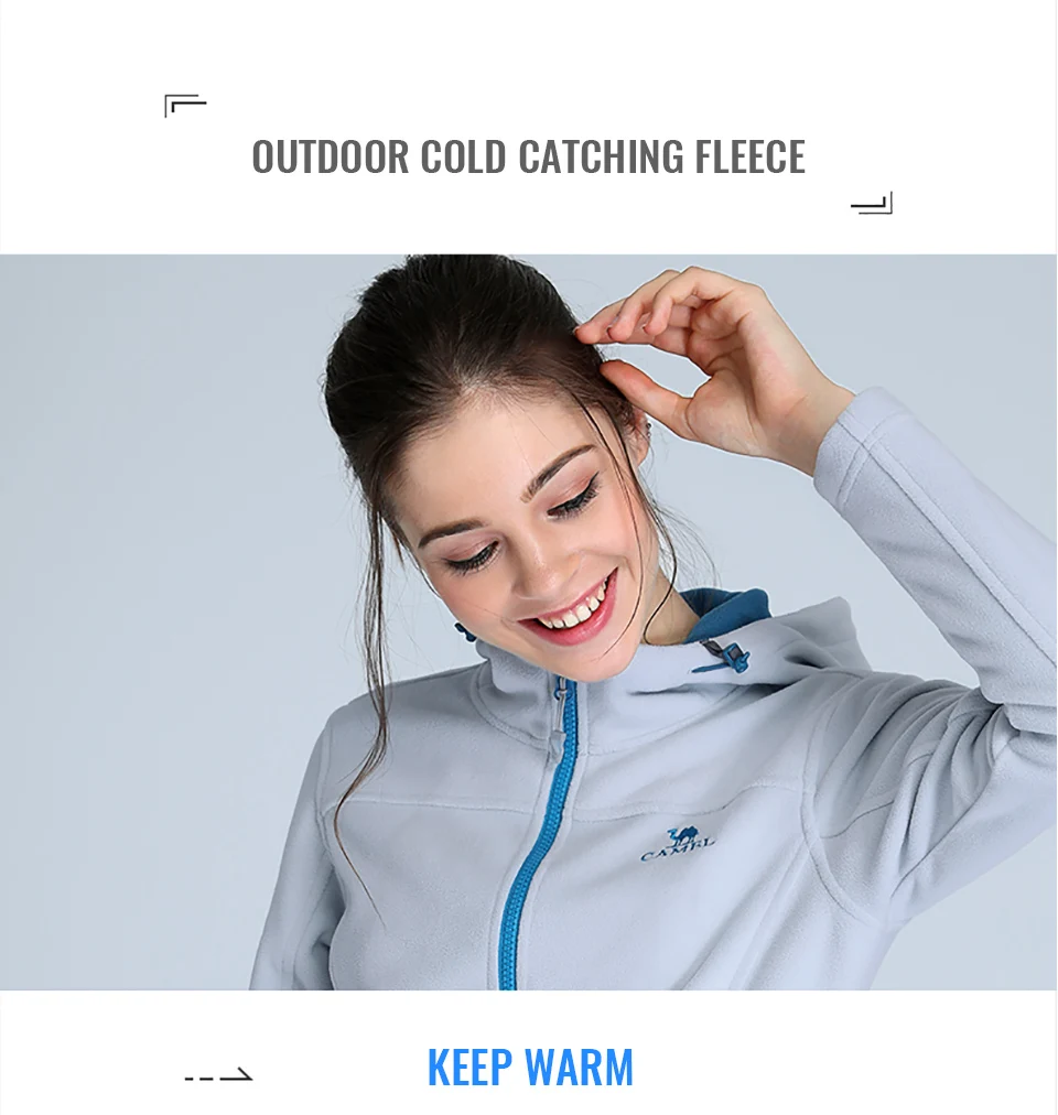 Esportes ao ar Trekking à Prova de Vento Camelo Feminino Inverno Velo Jaqueta Softshell Cabolsas Livre Caminhadas Acampamento Esqui Respirável Jaquetas 9 Cheap Jaq. caminhada