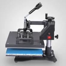 Многофункциональный термопресс для футболок кепок Подставка под кружку машина сублимационной печати