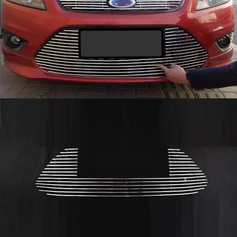 Grille exterior durable modified auto mouldings accessories modification bright sequins car styling parts 13 FOR Ford Focus Grille exterior durable modified auto mouldings accessories modification bright sequins car styling parts 13 FOR Ford Focus