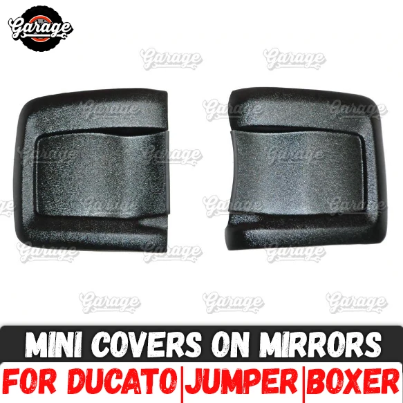 

Mini covers on mirrors case for Citroen Jumper 2006-2013 / 2014-2018 ABS plastic accessories guard protective plate car styling