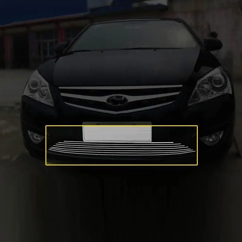 

Grille exterior Excent decorative automobile car styling trim accessories parts protecter 08 09 10 FOR Hyundai Elantra