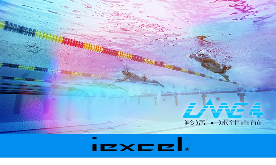 LANE4 iexcel близорукость плавательные очки-Анти-туман УФ-защита Водонепроницаемый для младших/маленьких лиц#96190 очки