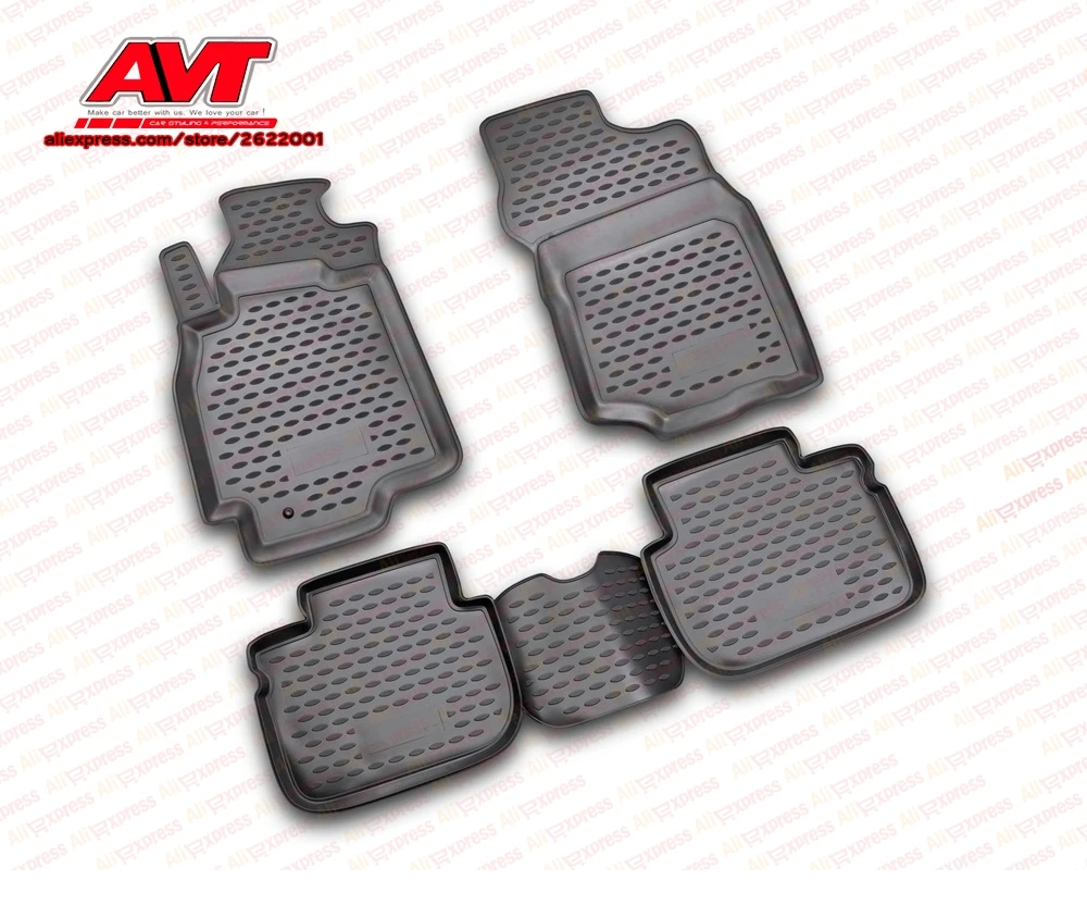 Коврики для Mitsubishi Lancer Classic 2003-2009 резиновые коврики 4 шт. Нескользящие аксессуары