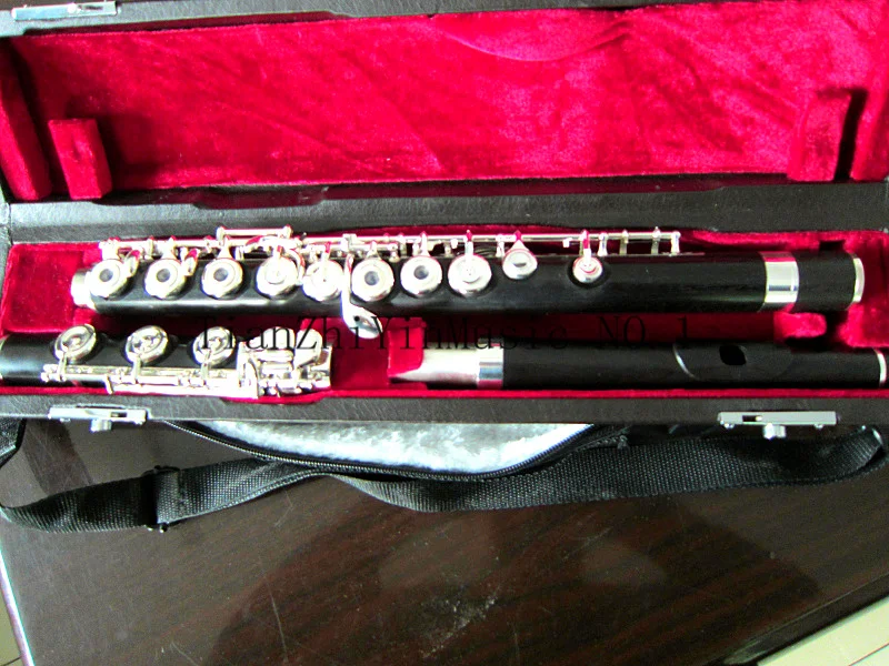 Excellent ebony flute C key 17 Open hole Low B in Flute from Sports