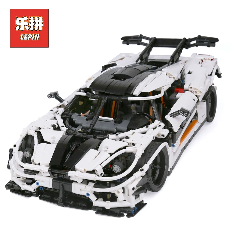 

Lepin 23002 Technic Series the MOC-4789 Changing Racing Car Set Legoinglys Children Educational Building Blocks Bricks Toys