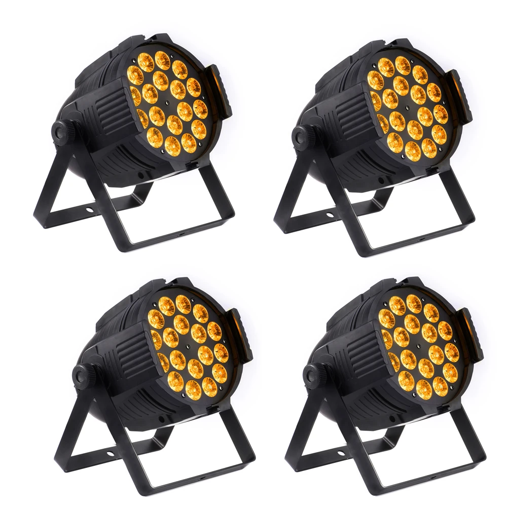 (4 pieces/lot) LED Par Light Par Can LED DJ Wash Light DJ Party Stage lighting 18 leds Metal Body
(4 pieces/lot) LED Par Light Par Can LED DJ Wash Light DJ Party Stage lighting 18 leds Metal Body