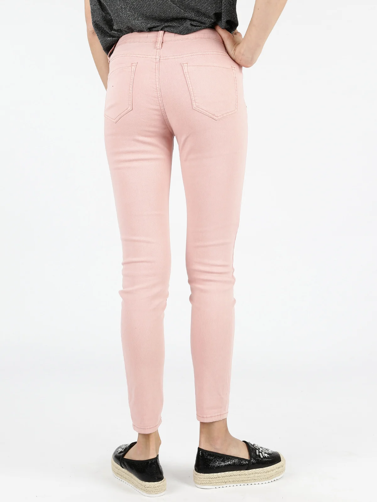 Брюки для девочек slim fit|Брюки |